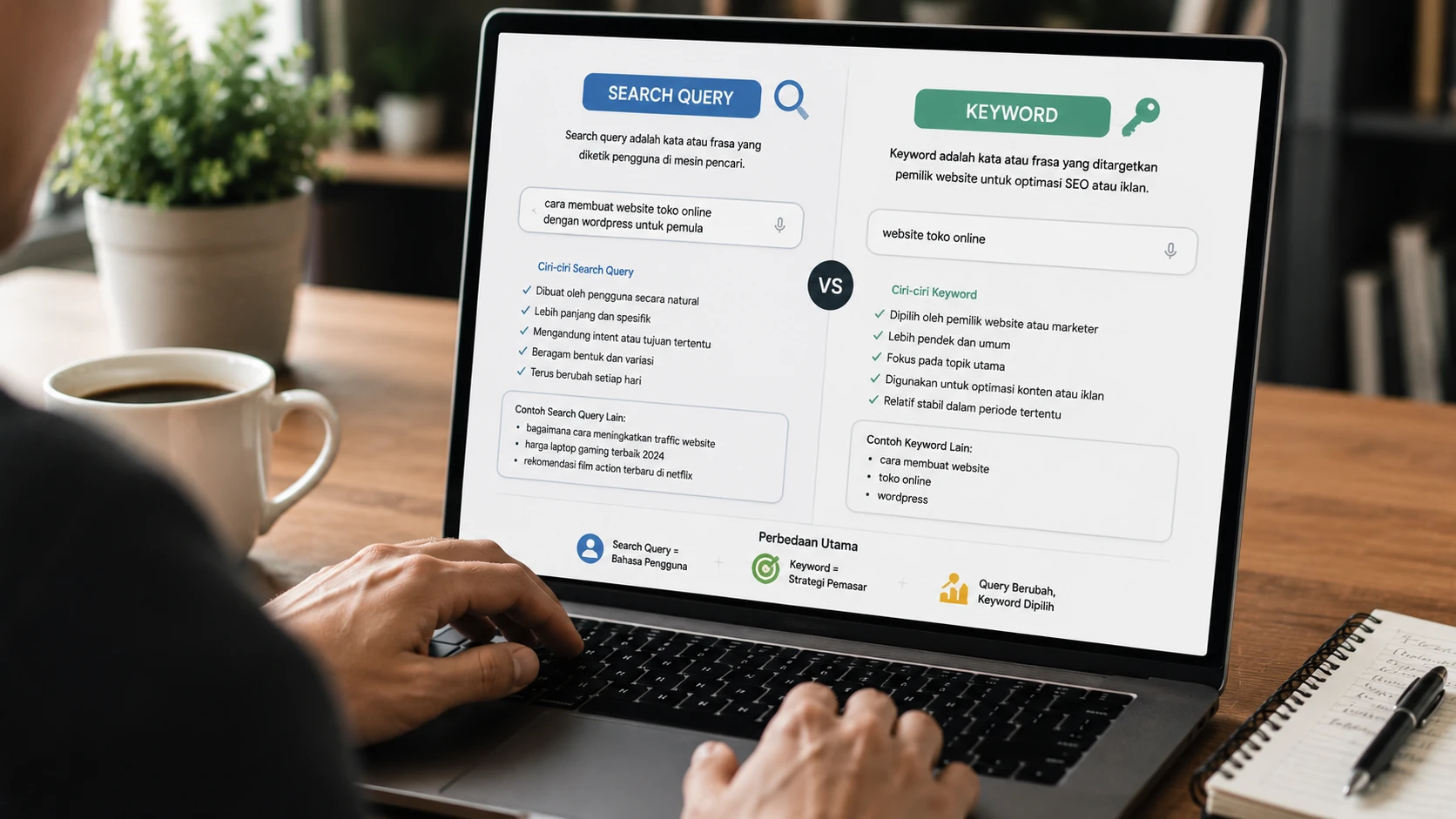 Apa Itu Search Query? dan Perbedanya dengan Keyword